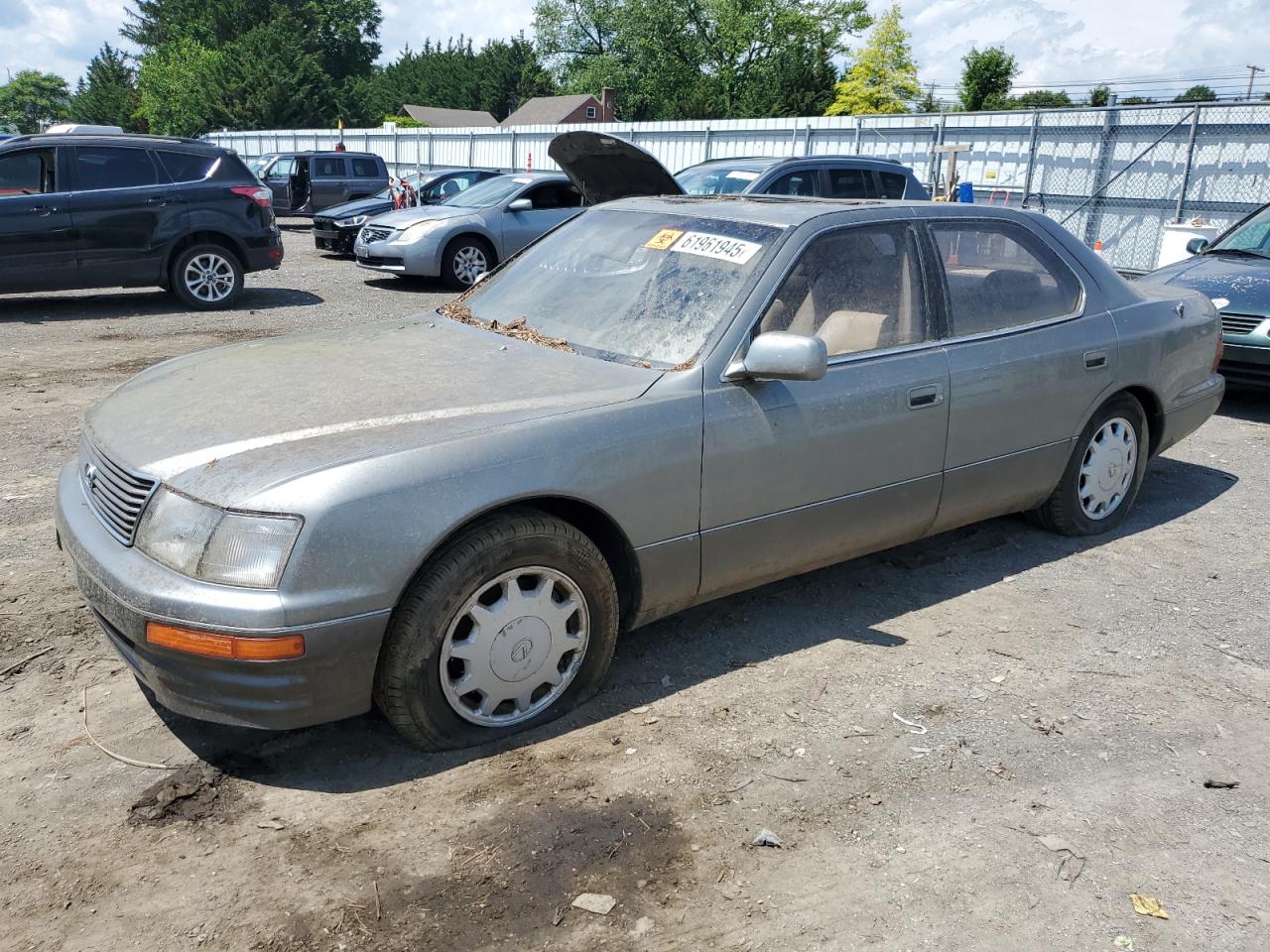 1996 Lexus LS 400, VIN JT8BH22F1T0046938 — Крыша