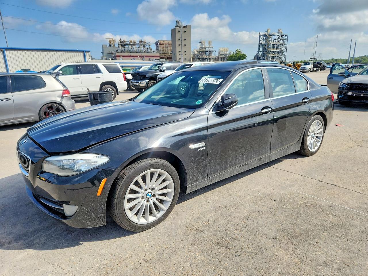 2012 BMW 5 Series 535i xDrive, VIN WBAFU7C55CDU61509 — Interior fire