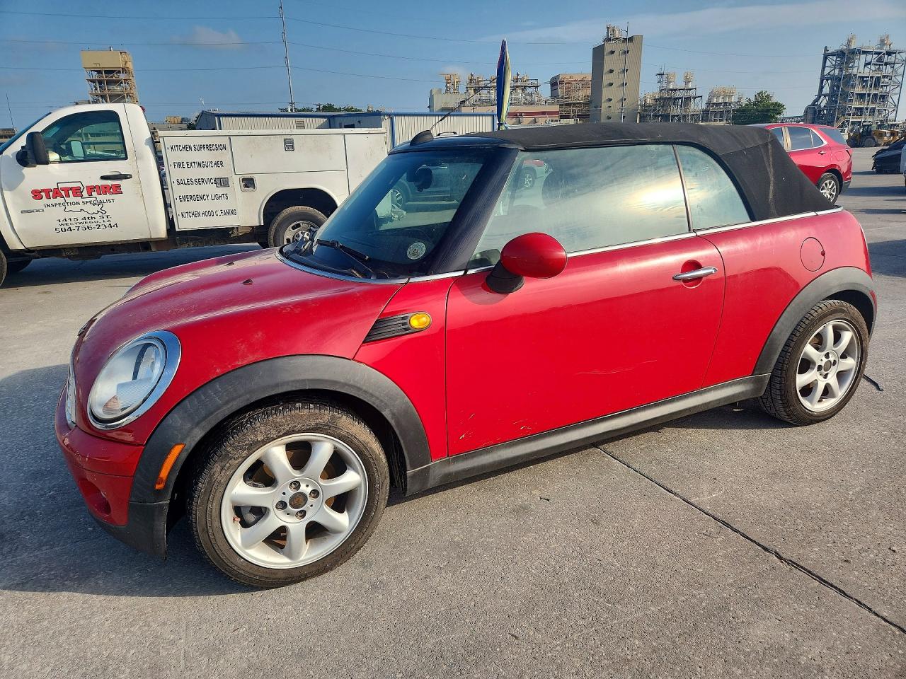 2010 MINI Convertible, VIN WMWMR3C53ATZ19214 — Normal wear