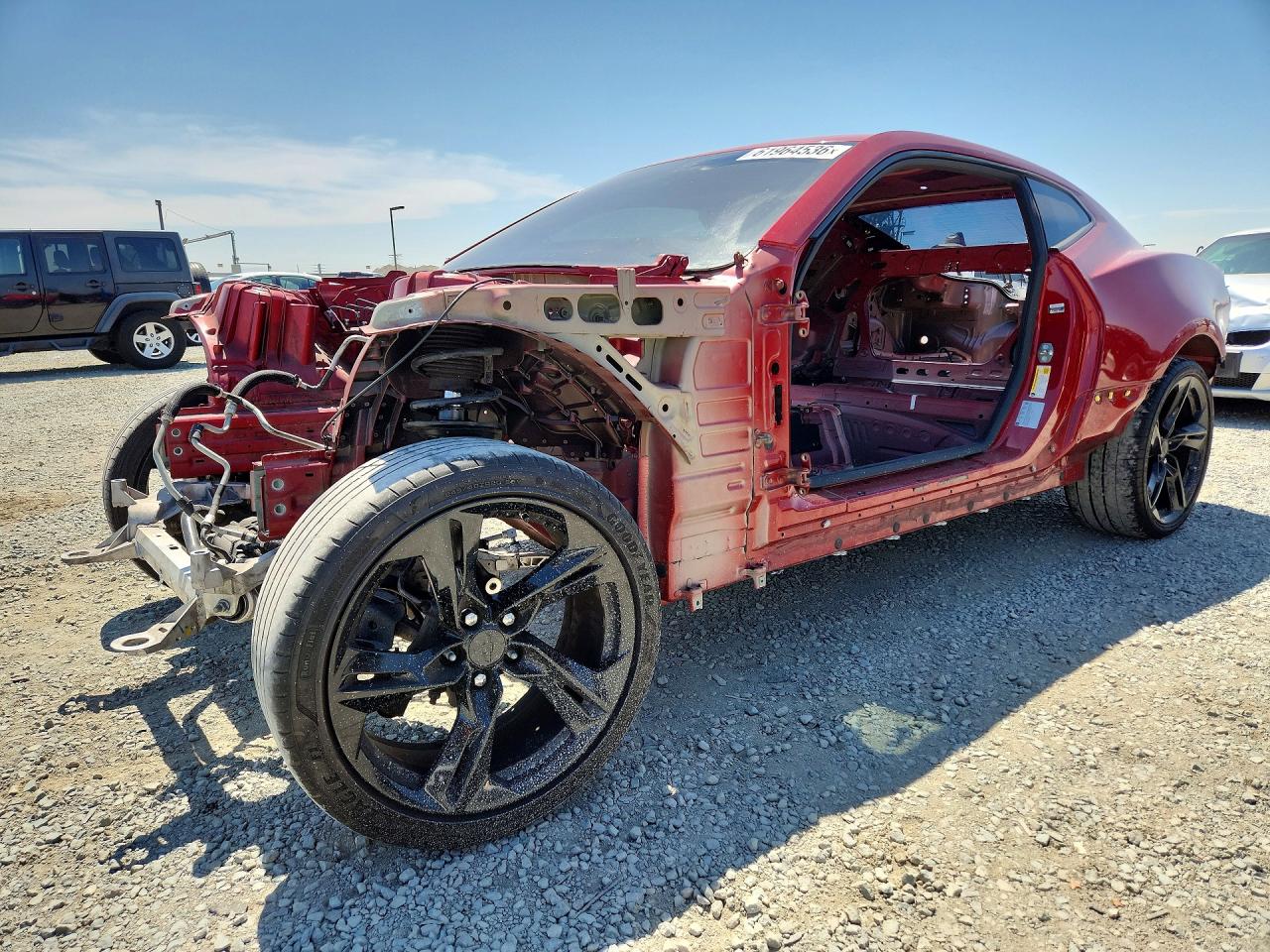2018 Chevrolet Camaro ZL1, VIN 1G1FK1R67J0107140 — Stripped