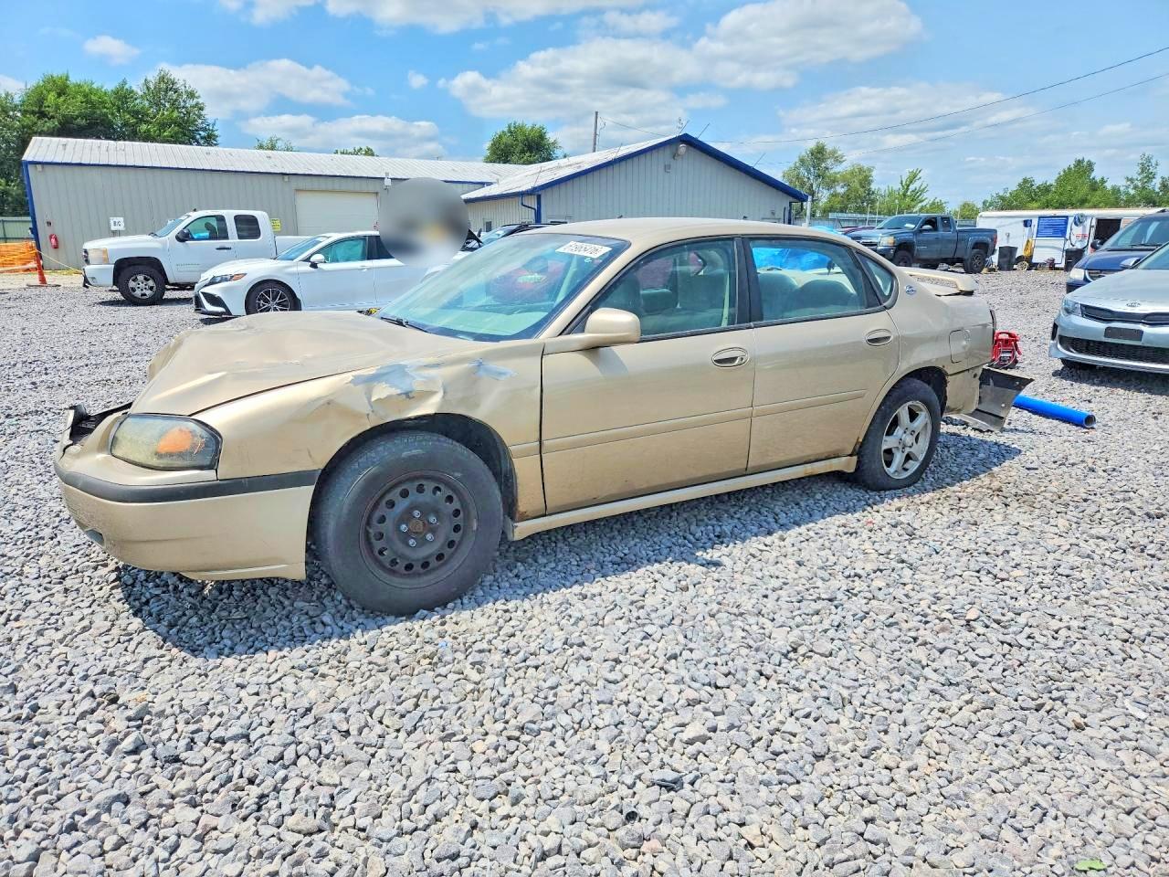 2004 Chevrolet Impala LS, VIN 2G1WH52K749292801 — Зад