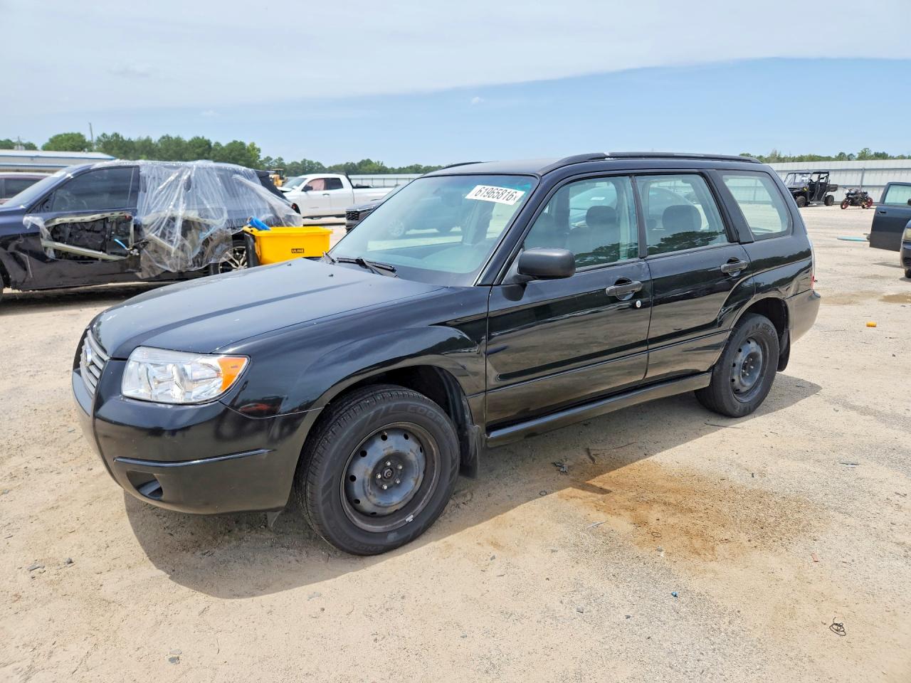 2008 Subaru Forester X, VIN JF1SG636X8G731681 — Front end