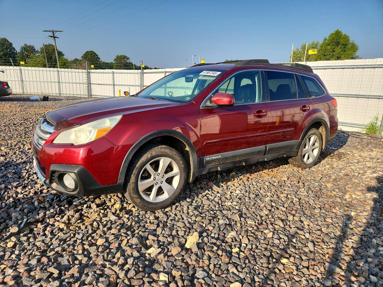 2014 Subaru Outback Limited, VIN 4S4BRBLC7E3323947 — Hail