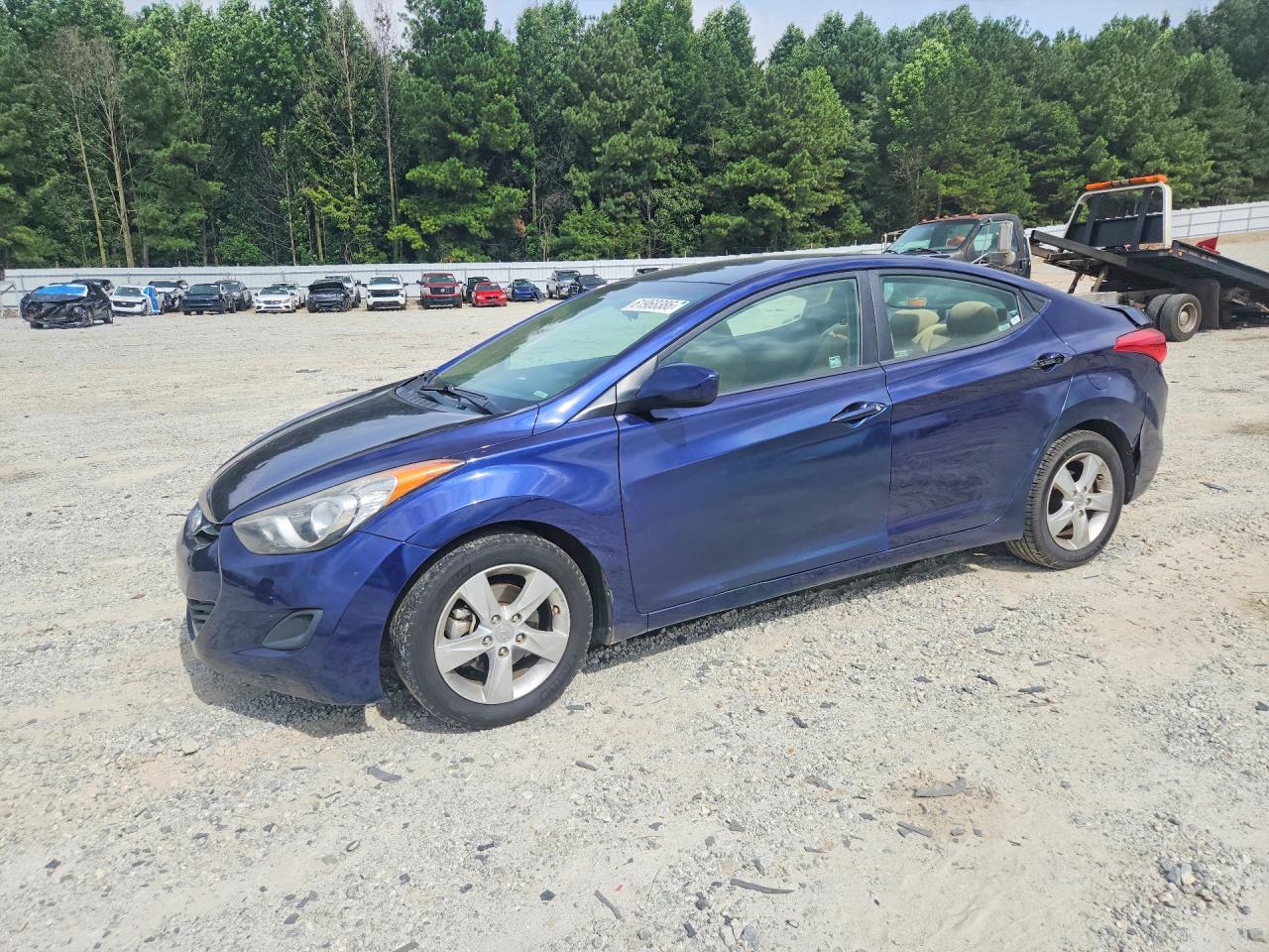 2013 Hyundai Elantra GLS, VIN 5NPDH4AE6DH259760 — Rear end