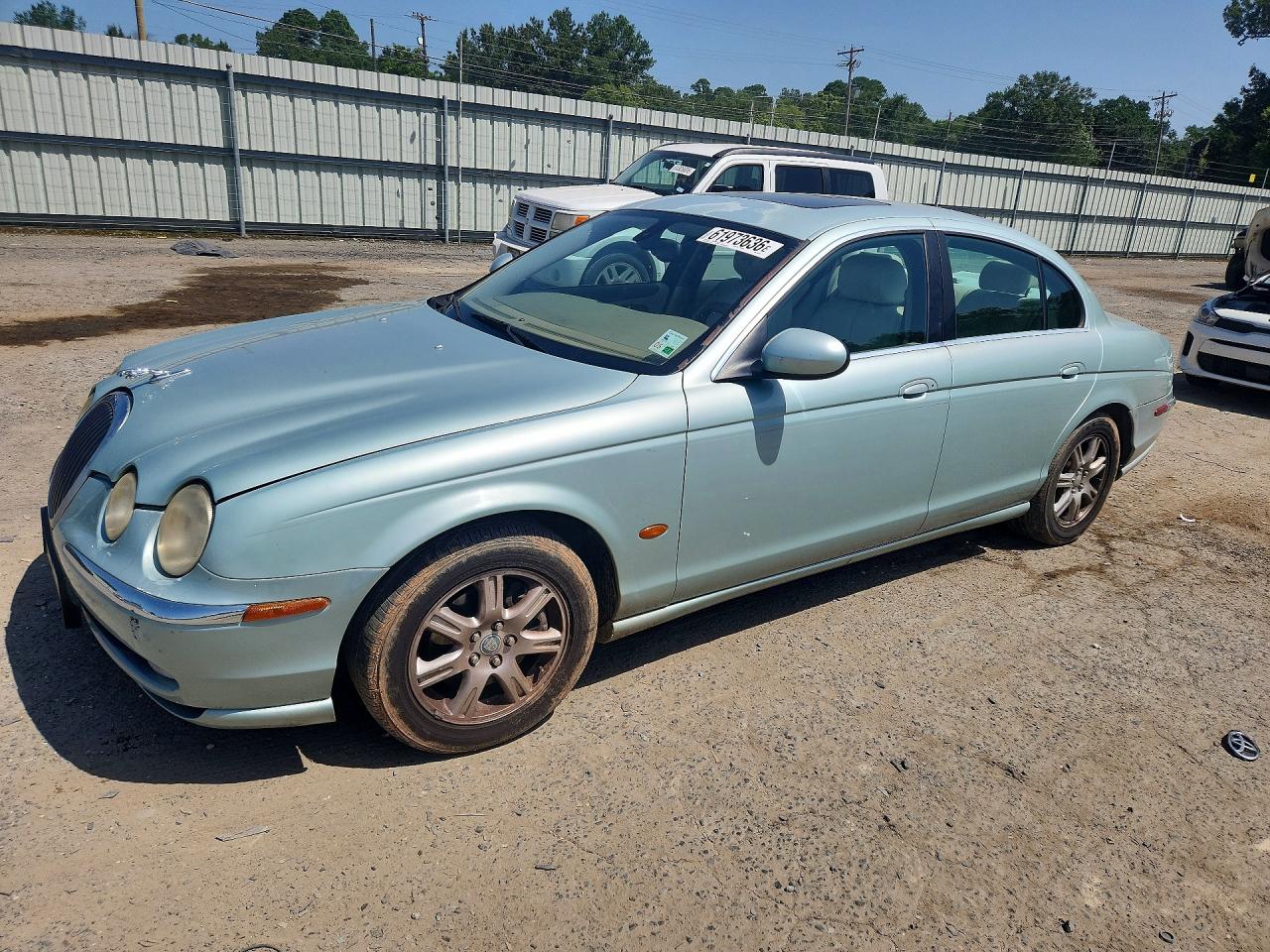 2003 Jaguar S-Type, VIN SAJEA01T63FM73593 — Minor dents and scratches