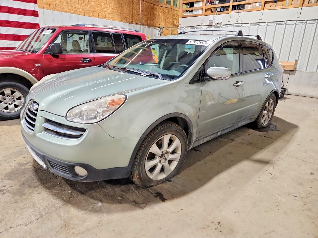 2006 Subaru Tribeca 7-Pass, VIN 4S4WX85C164400203 — Front end