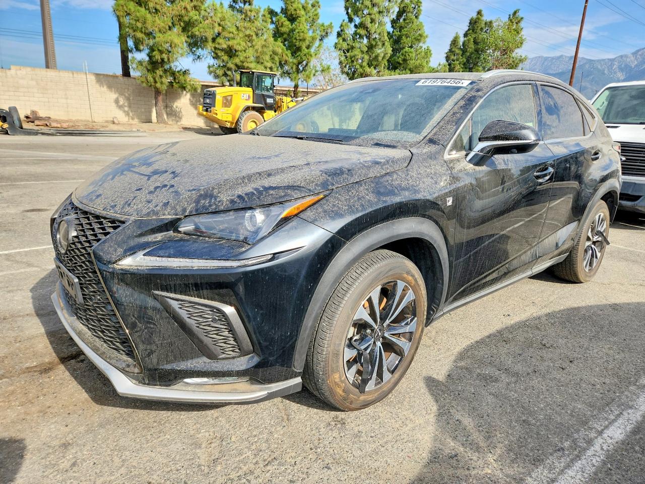 2021 Lexus NX 300 F Sport, VIN JTJSARBZ5M2187751 — Rear end