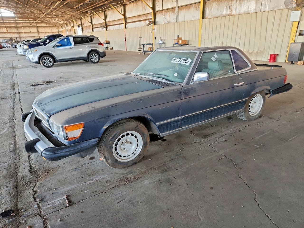 1983 Mercedes-Benz 380 SL, VIN WDBBA45A1DB022158 — Front end