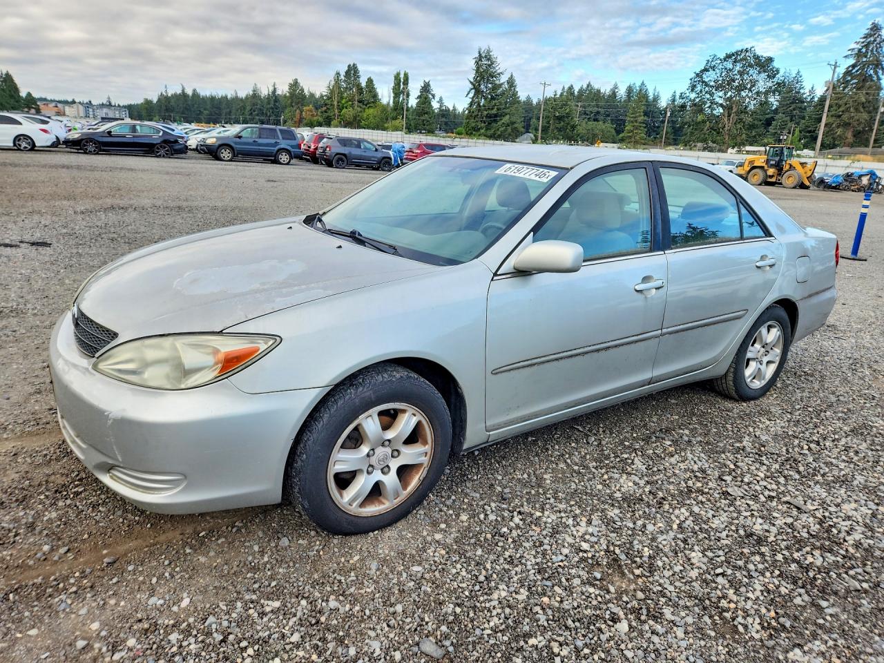 2002 Toyota Camry LE, VIN JTDBE32K420052504 — Rear end