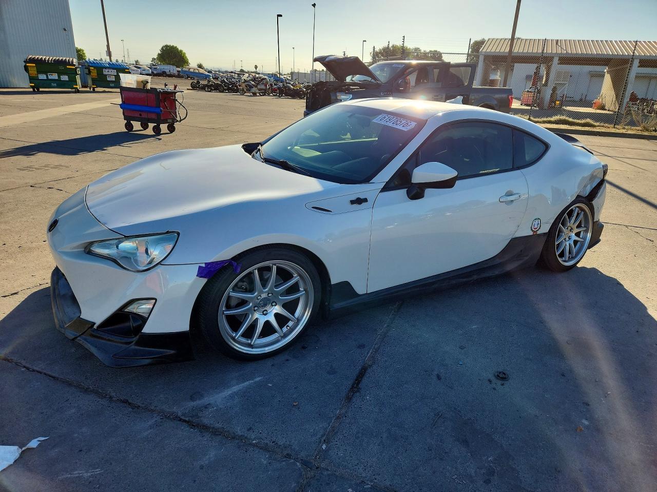 2013 Scion FR-S, VIN JF1ZNAA17D1709021 — Rear end