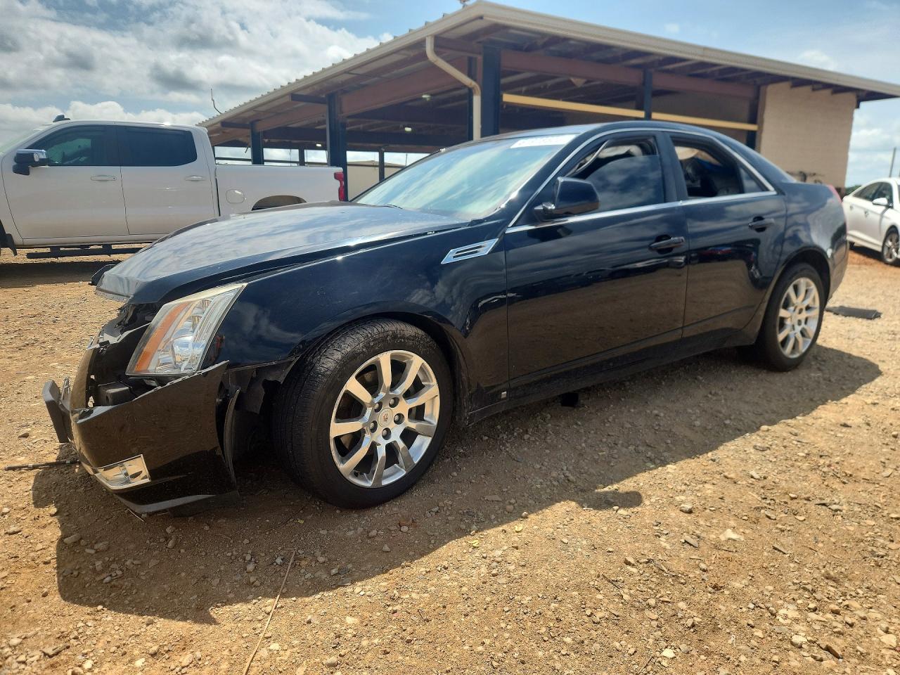2009 Cadillac CTS RWD, VIN 1G6DV57V690130981 — Front end