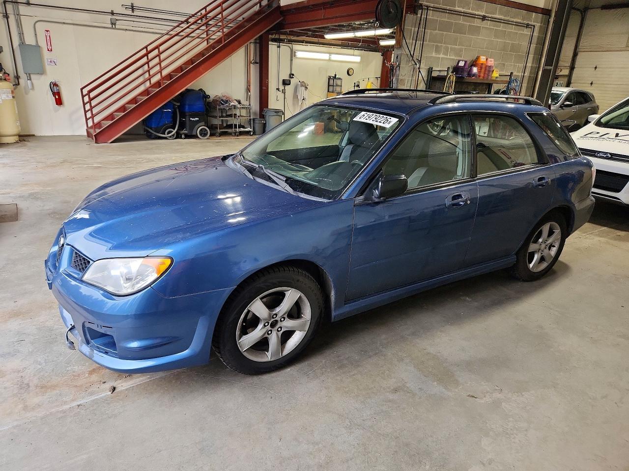 2007 Subaru Impreza i, VIN JF1GG61617H817821 — Undercarriage
