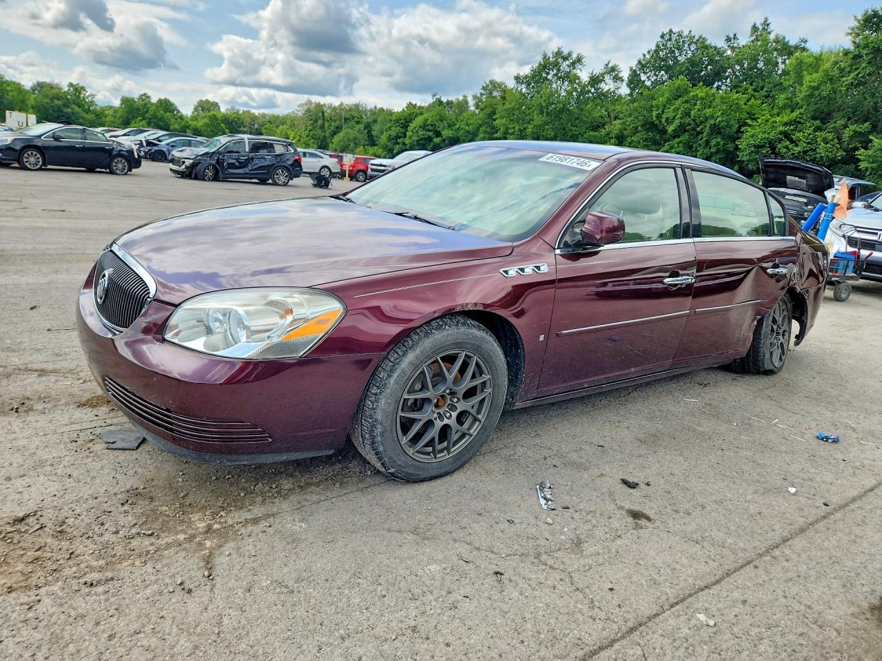 2006 Buick Lucerne CXL, VIN 1G4HD572X6U237846 — Бок