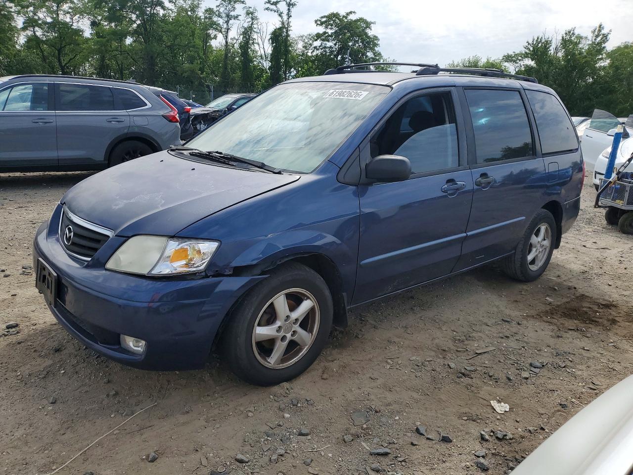 2003 Mazda MPV LX, VIN JM3LW28A530349042 — Перед