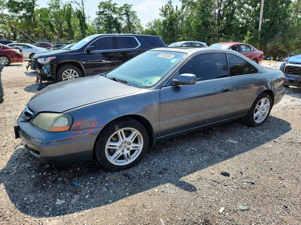 2003 Acura CL Type S, VIN 19UYA42673A012123 — Front end