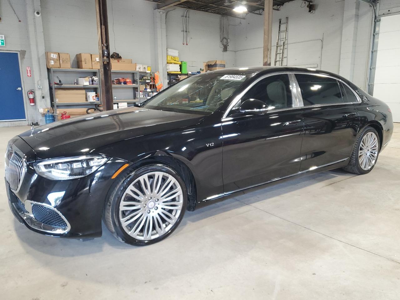 2025 Mercedes-Benz S 680 Maybach, VIN W1K6X7KB5SA316879 — Vandalism