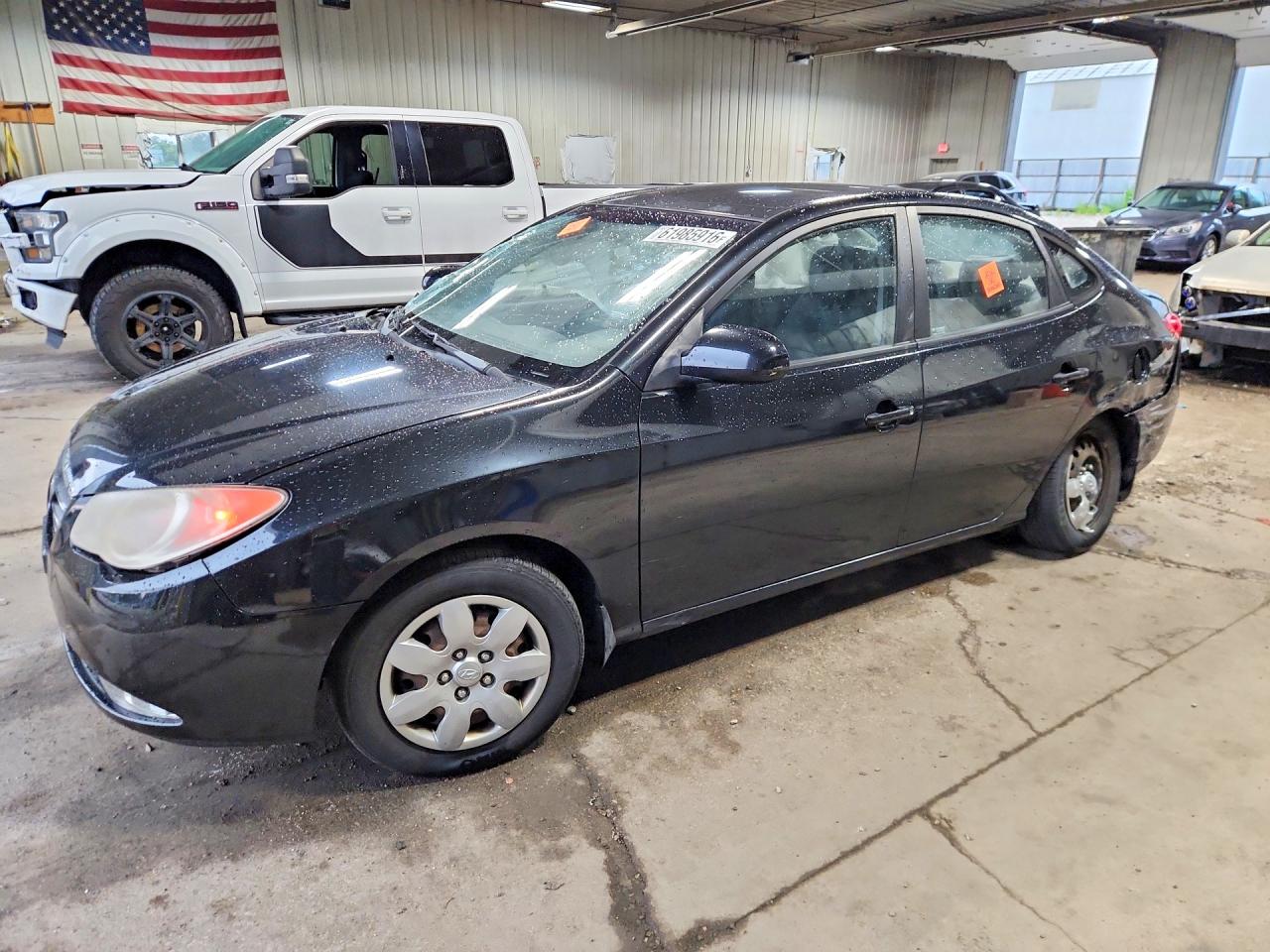 2008 Hyundai Elantra GLS, VIN KMHDU46D78U571749 — Front end