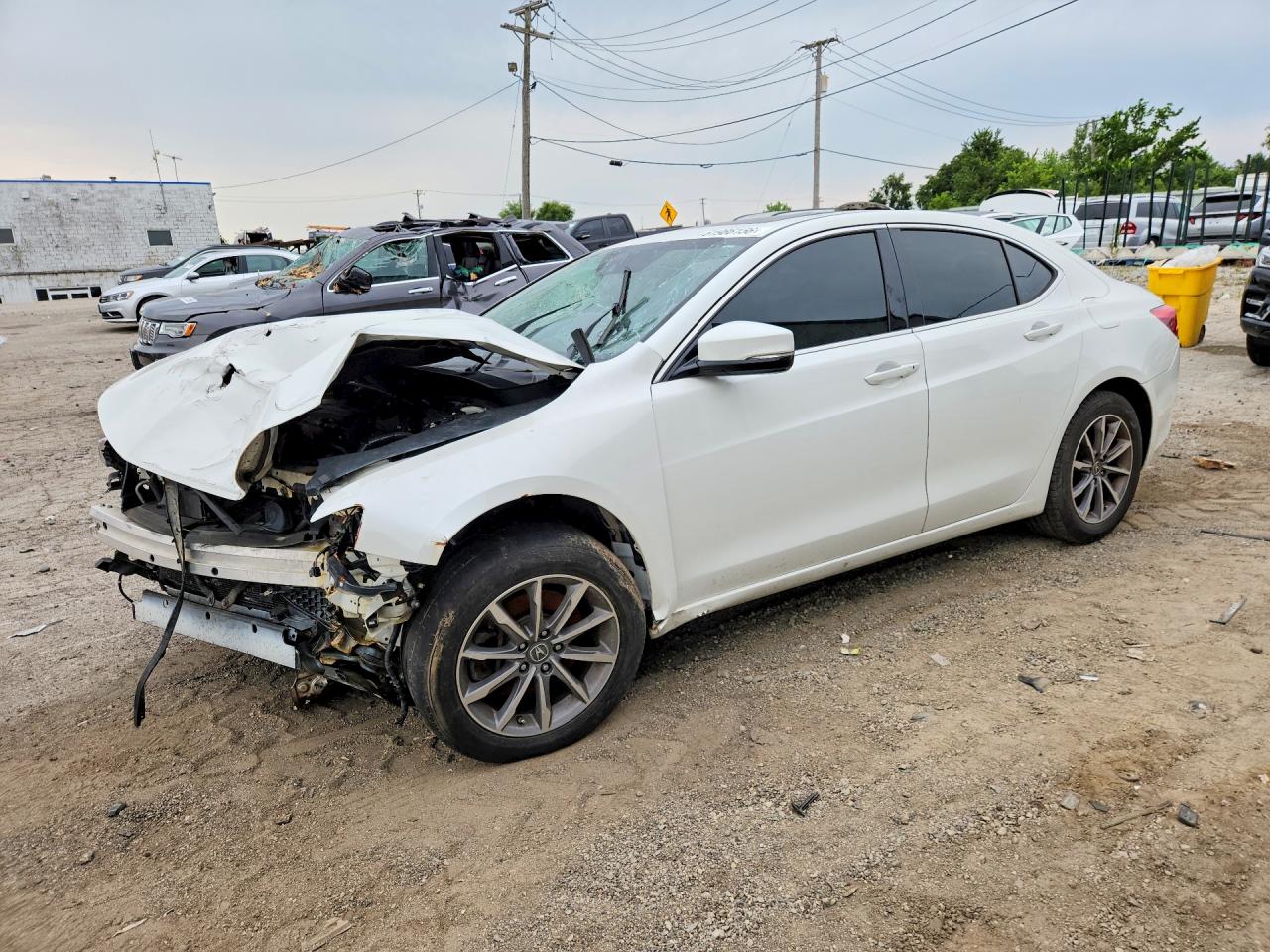 2018 Acura TLX Technology, VIN 19UUB1F54JA001119 — Перед