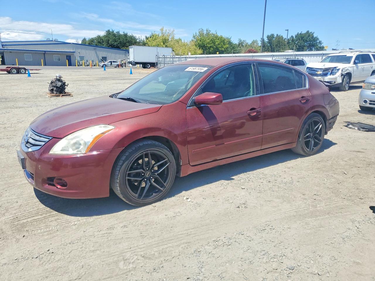 2011 Nissan Altima S, VIN 1N4AL2AP0BN435714 — Rear end