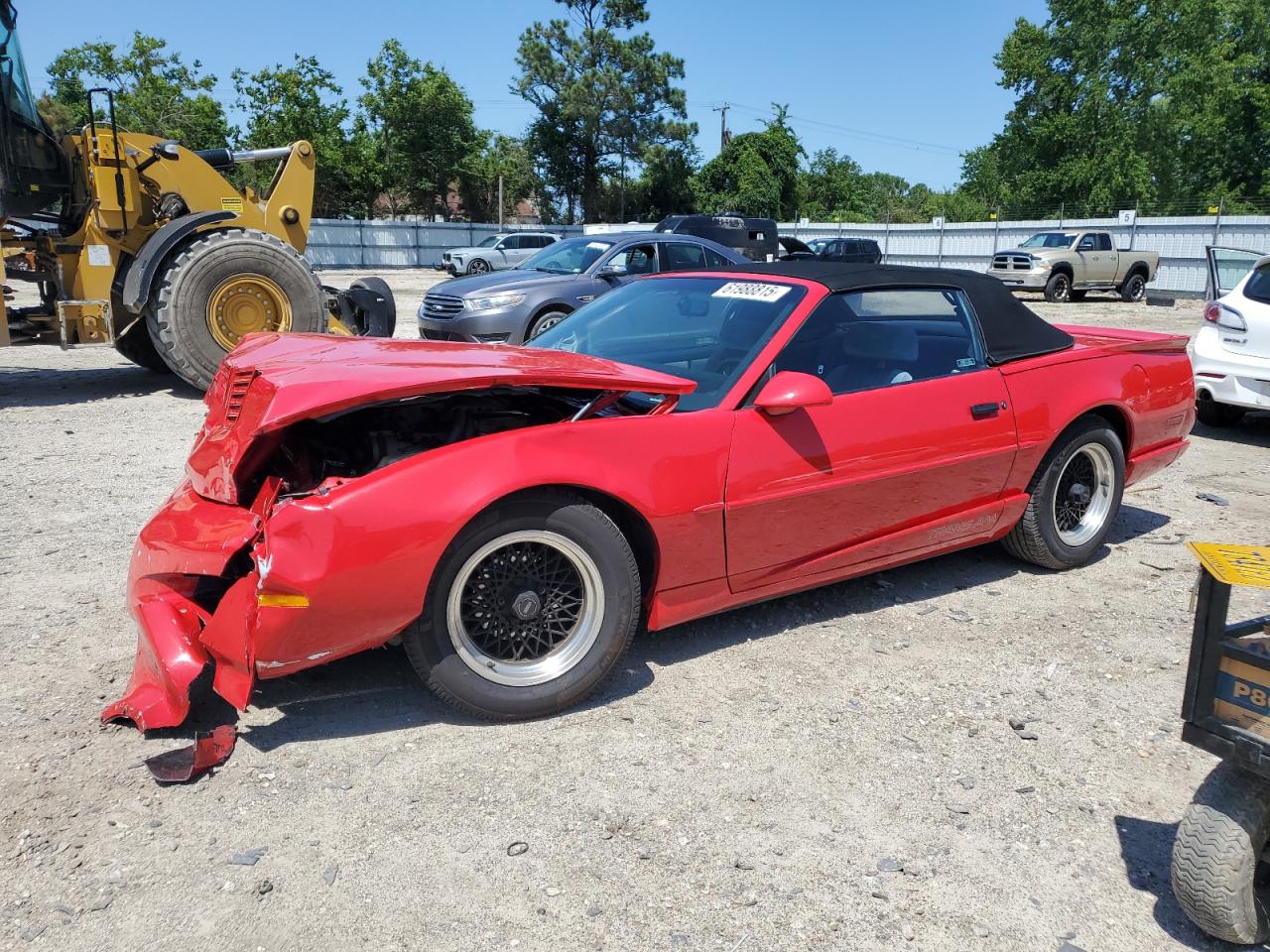 1992 Pontiac Firebird, VIN 1G2FW33F2NL217943 — Front end