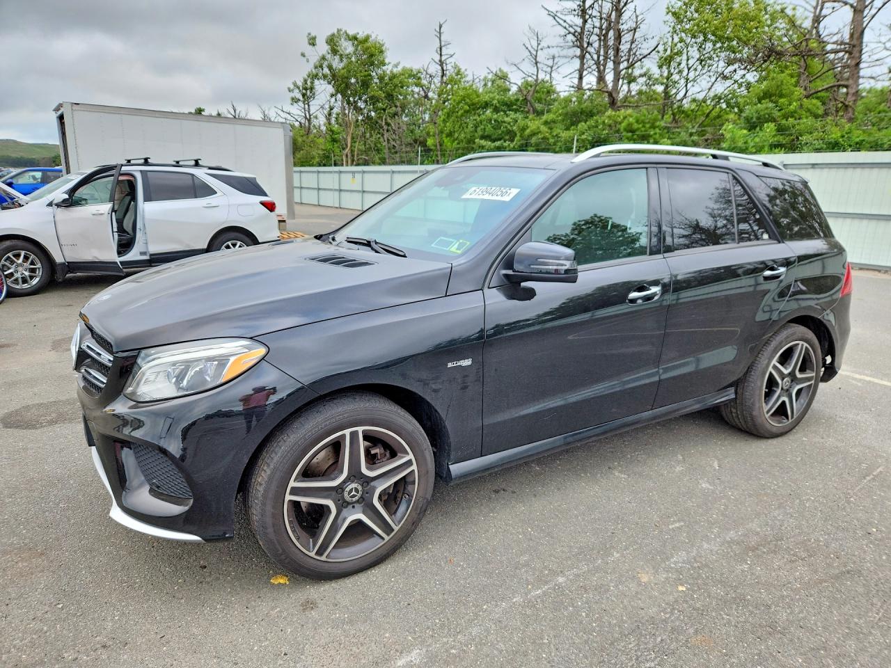 2018 Mercedes-Benz GLE 43 AMG, VIN 4JGDA6EB1JB032212 — Rear end
