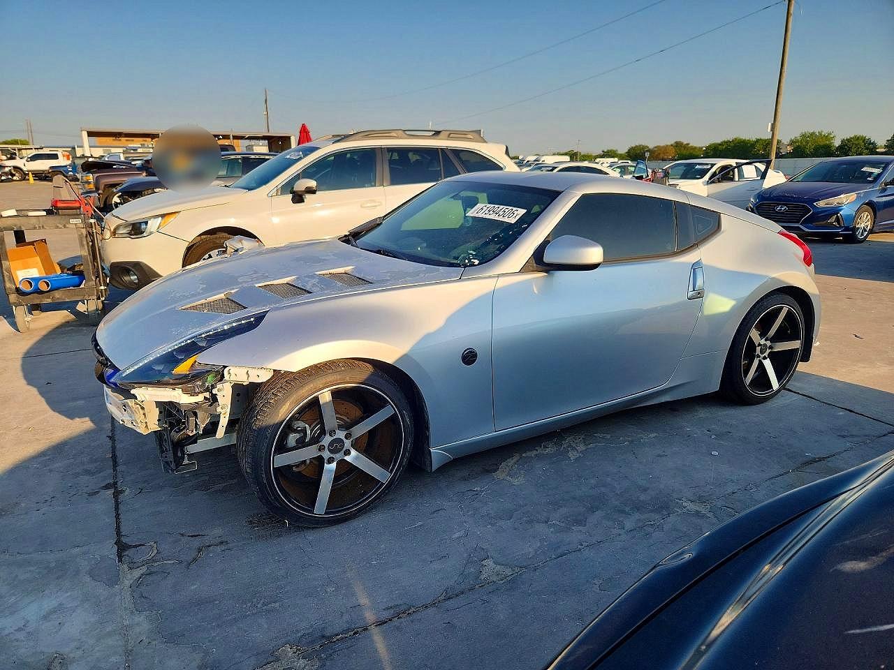 2017 Nissan 370Z, VIN JN1AZ4EHXHM953497 — Front end