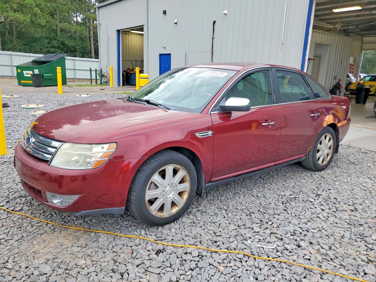 2008 Ford Taurus Limited, VIN 1FAHP25W58G165185 — Мелкие вмятины и царапины