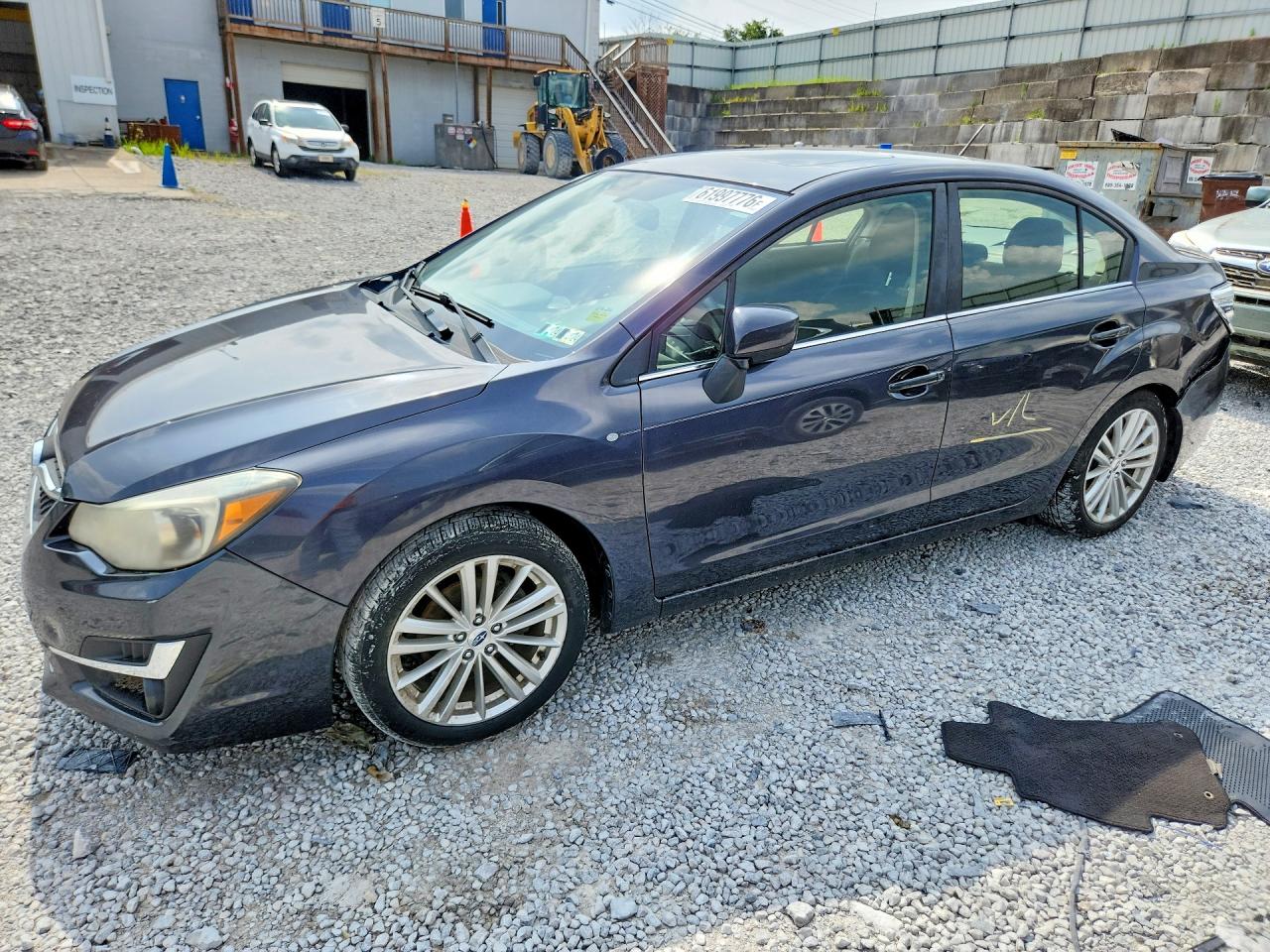 2015 Subaru Impreza Premium, VIN JF1GJAK69FH021674 — Water / flood