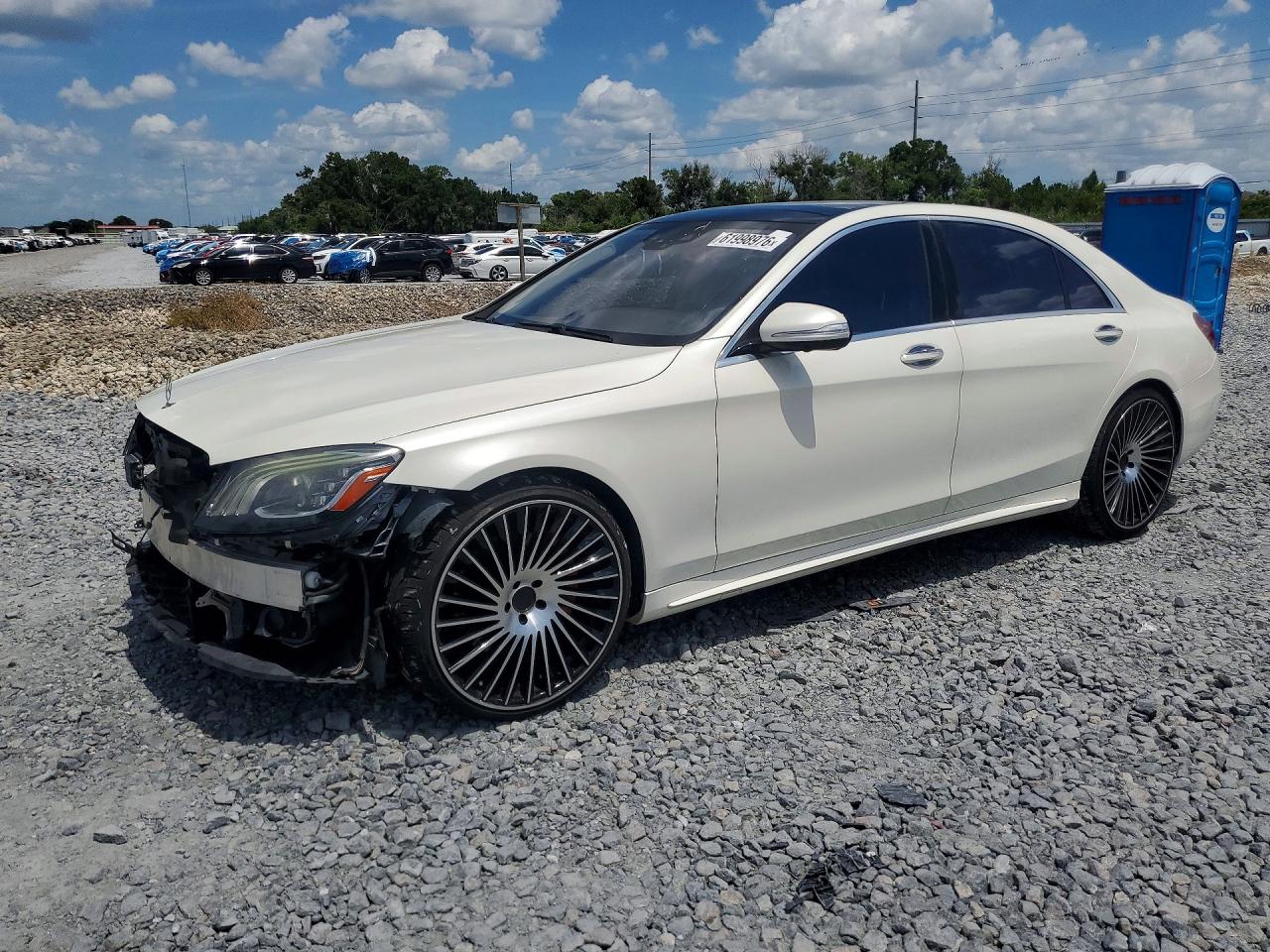 2018 Mercedes-Benz S 450, VIN WDDUG6GB8JA361694 — Перед