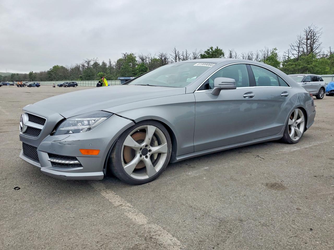 2014 Mercedes-Benz CLS 550, VIN WDDLJ9BB6EA094857 — Undercarriage