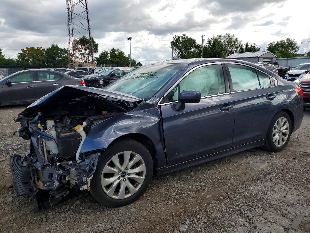 2017 Subaru Legacy Premium, VIN 4S3BNAD69H3063378 — Front end