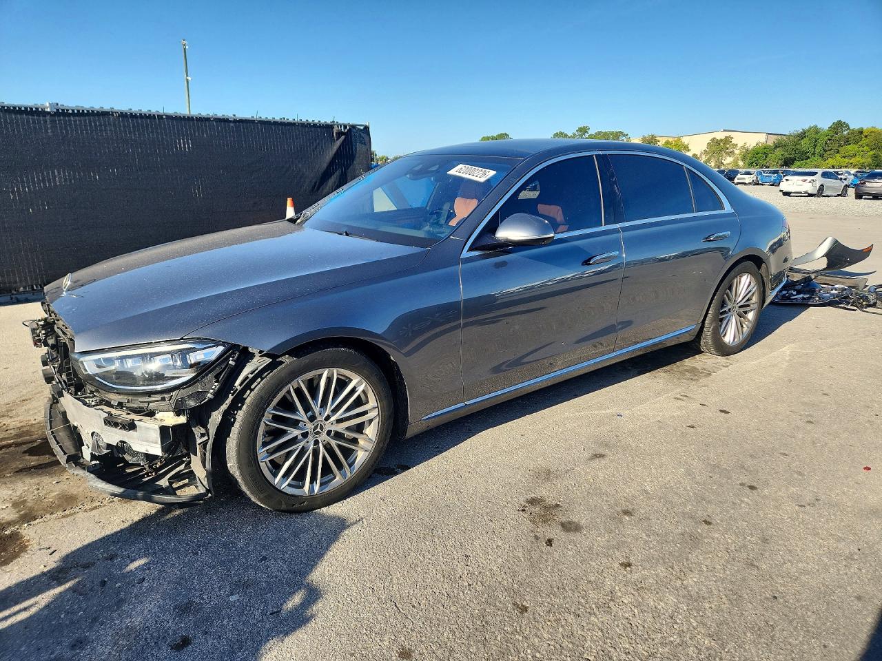 2021 Mercedes-Benz S 580, VIN W1K6G7GB7MA057159 — Front end