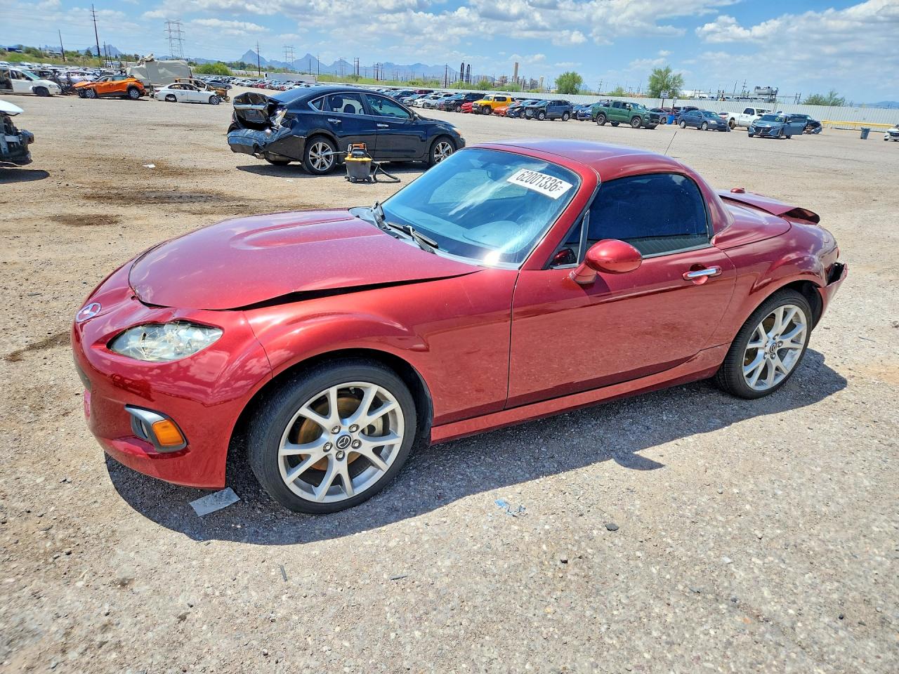 2013 Mazda MX-5 Miata Grand Touring, VIN JM1NC2PF7D0228621 — Front end