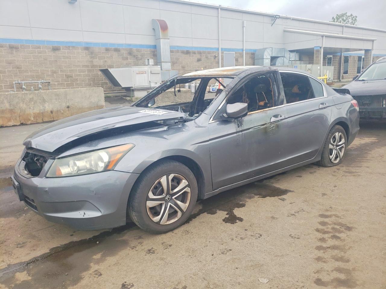 2010 Honda Accord LX, VIN 1HGCP2F39AA120236 — Interior fire
