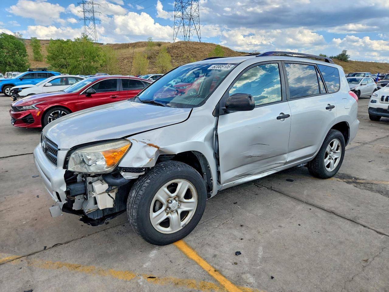 2008 Toyota RAV4, VIN JTMBD33V986072829 — Front end