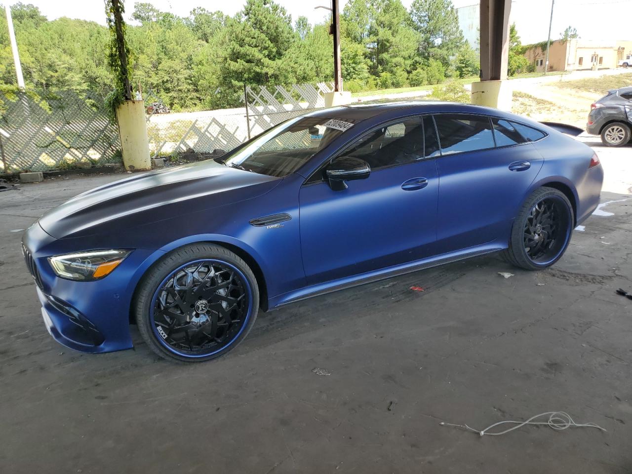 2020 Mercedes-Benz AMG GT 53, VIN WDD7X6BBXKA005673 — Missing or altered VIN