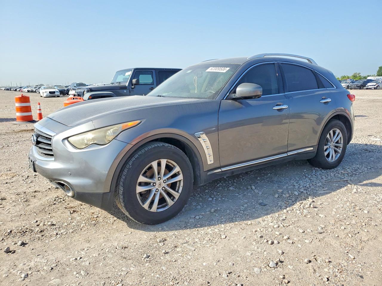 2012 Infiniti FX, VIN JN8AS1MU1CM121672 — Front end