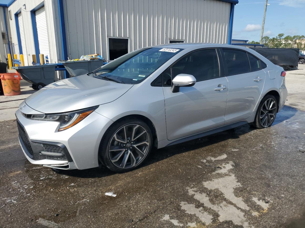 2020 Toyota Corolla SE, VIN JTDS4RCE6LJ007168 — Partial repair
