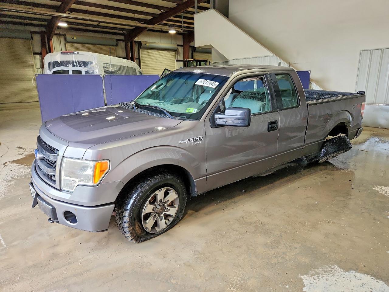 2014 Ford F-150 STX, VIN 1FTFX1EF8EKF34254 — Undercarriage