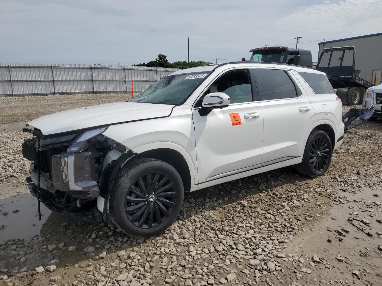 2024 Hyundai Palisade Calligraphy, VIN KM8R7DGE0RU763620 — Biohazard / chemical