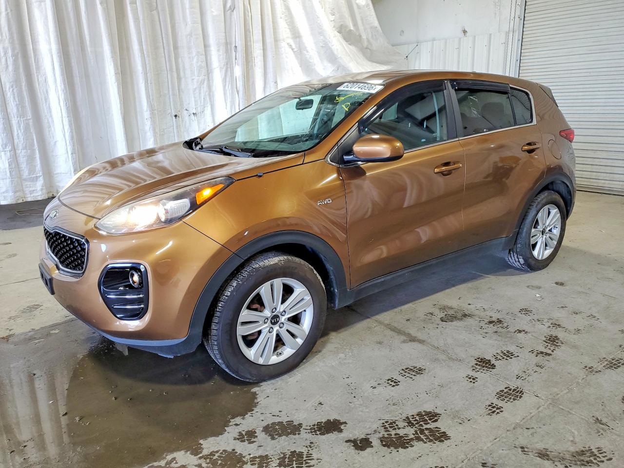 2018 Kia Sportage LX, VIN KNDPMCAC6J7391922 — Крыша