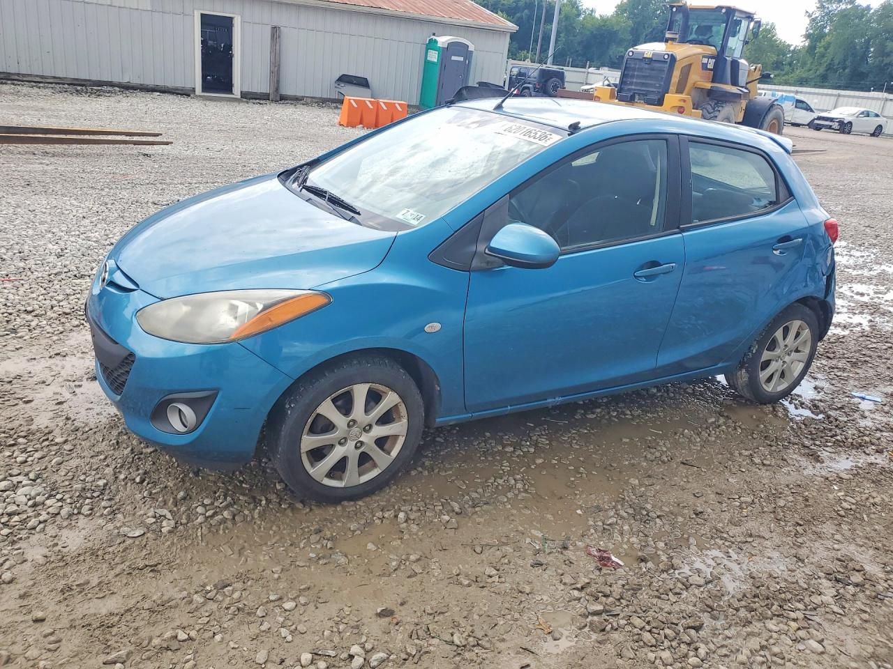 2012 Mazda 2 Touring, VIN JM1DE1LZ2C0135522 — Rear end