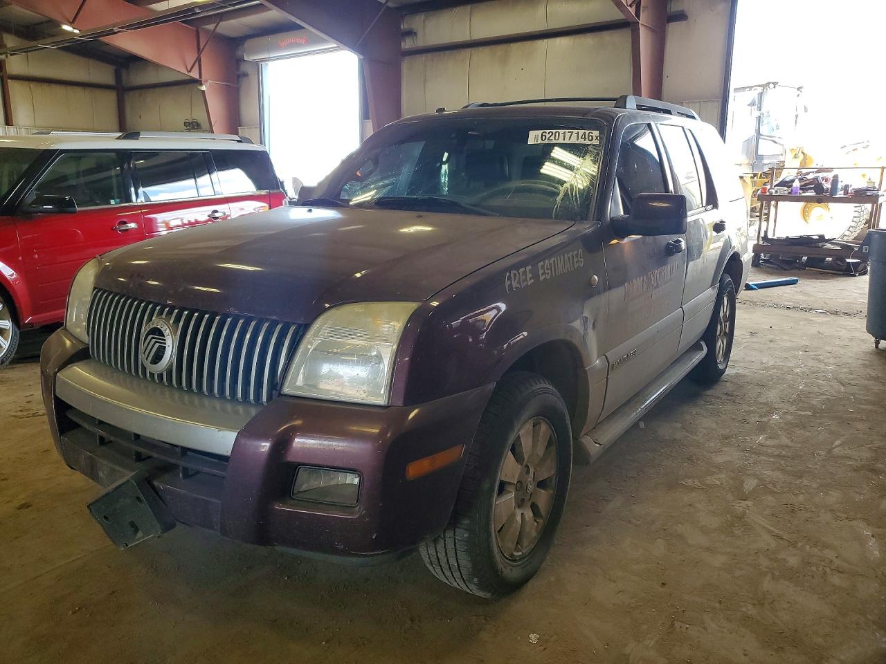 2007 Mercury Mountaineer, VIN 4M2EU47E87UJ12495 — Minor dents and scratches