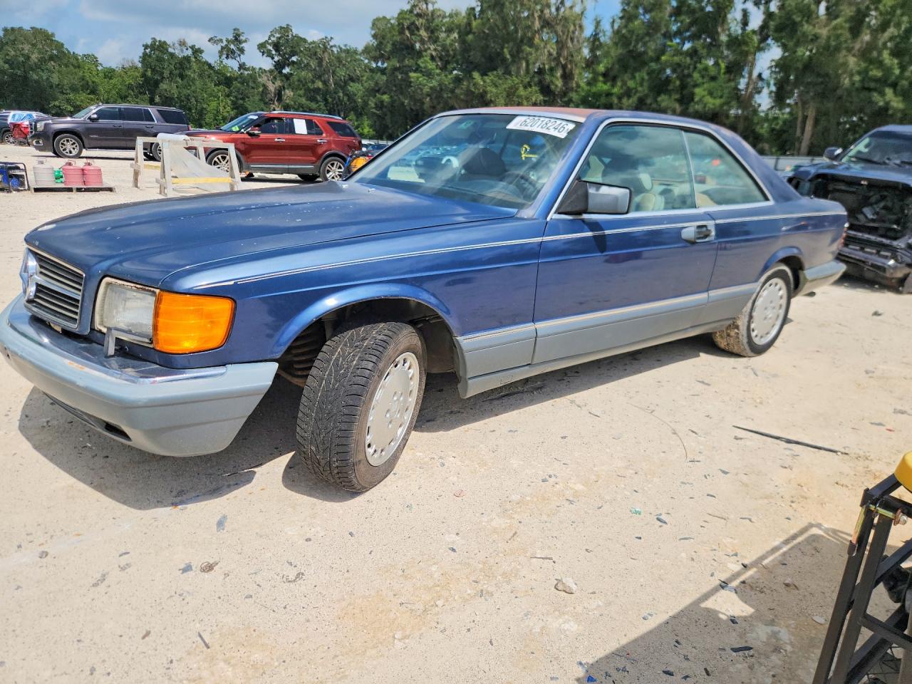 1987 Mercedes-Benz 560 560SEC, VIN WDBCA45D4HA304613 — Mechanical