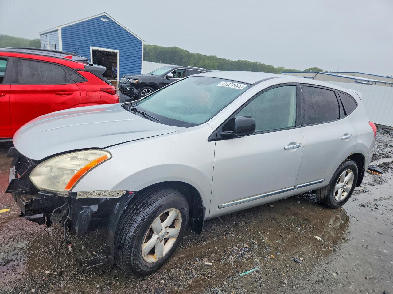 2012 Nissan Rogue SV, VIN JN8AS5MVXCW388426 — Rear end