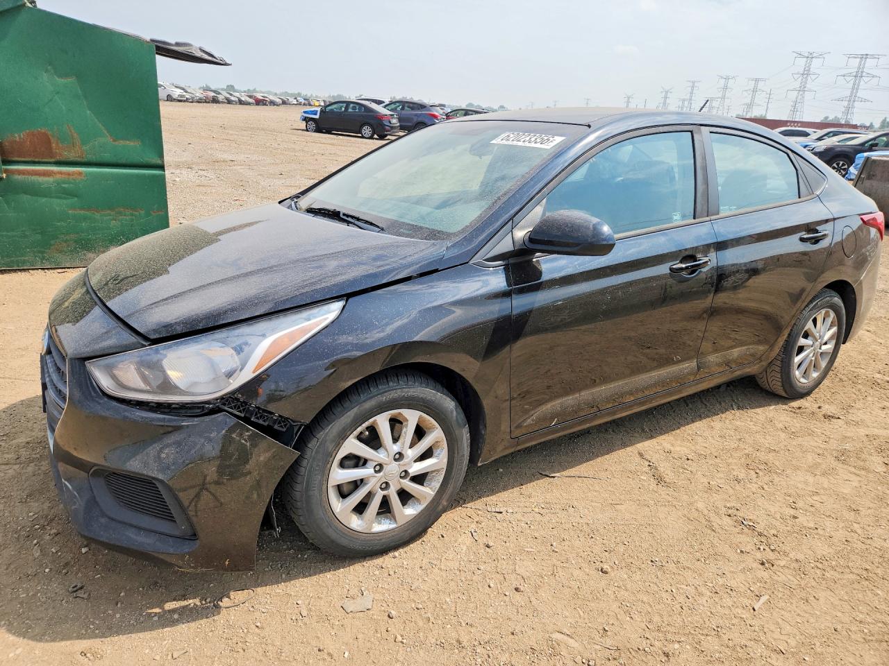 2018 Hyundai Accent SEL, VIN 3KPC24A38JE016933 — Front end