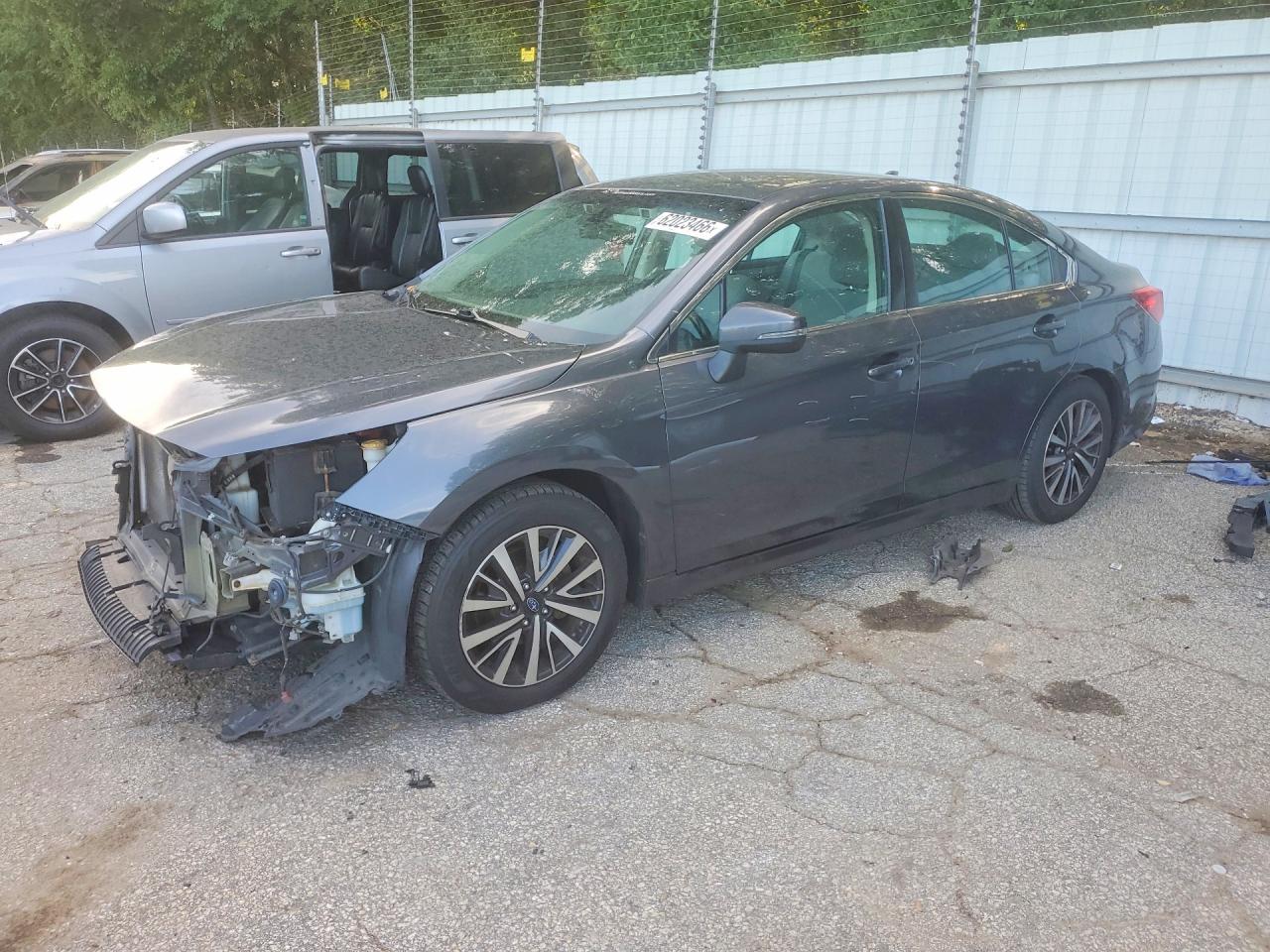 2018 Subaru Legacy Premium, VIN 4S3BNAF69J3014216 — Front end