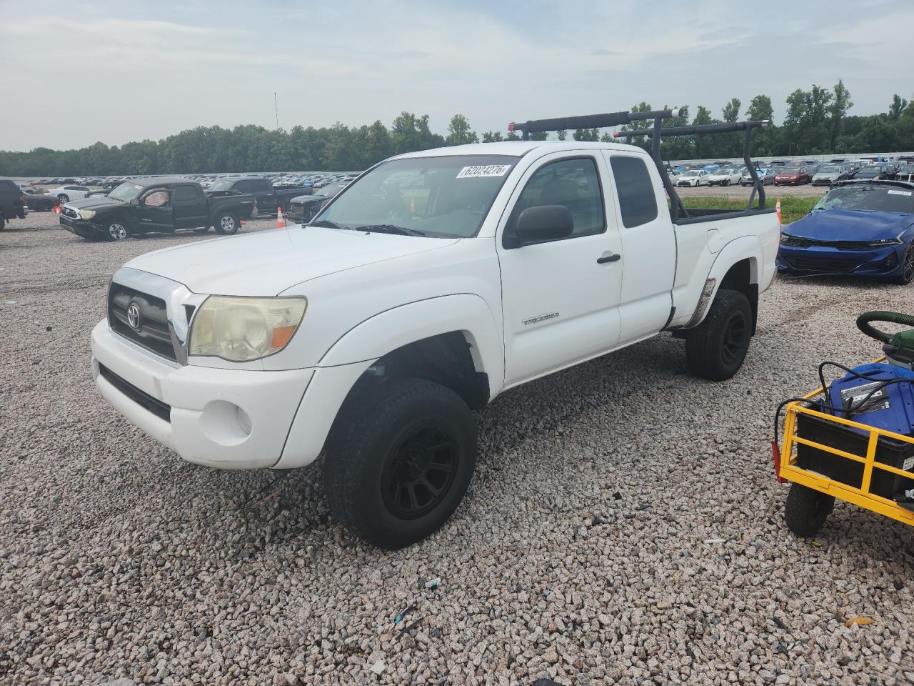 2008 Toyota Tacoma, VIN 5TEUU42N18Z480499 — Vandalism