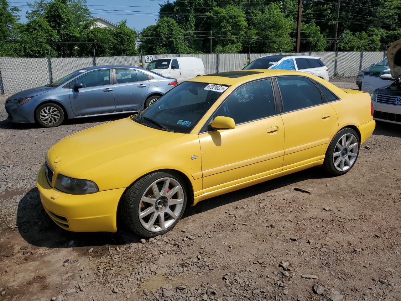 2000 Audi S4, VIN WAUDD68D3YA117266 — Normal wear