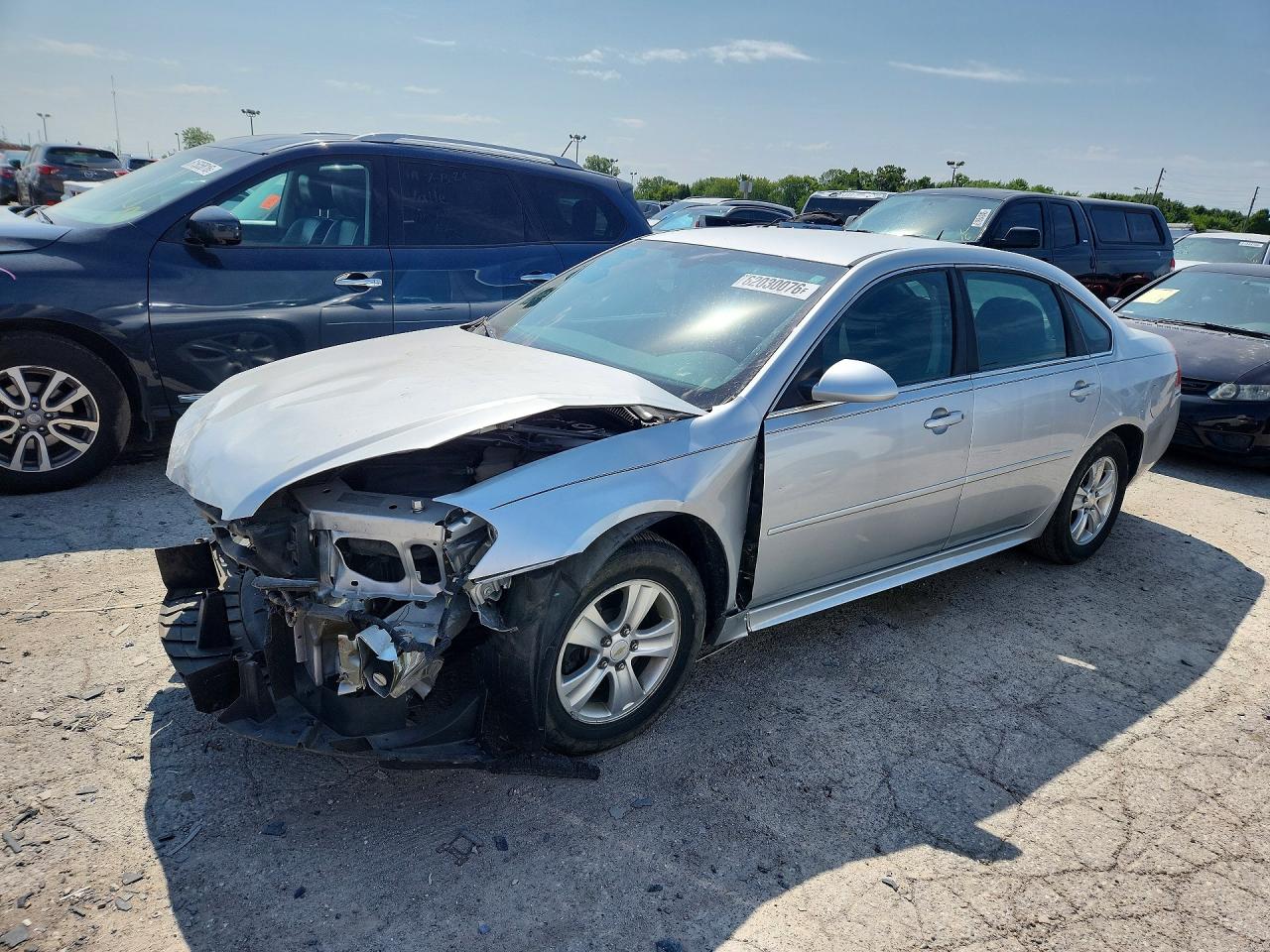 2012 Chevrolet Impala LS Fleet, VIN 2G1WF5E33C1135418 — Front end